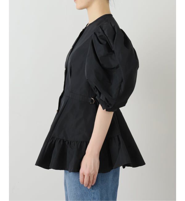 IENA「leur logette/ルールロジェット bright taffta blouse ブラウス 0336」|シャツ・ブラウス|