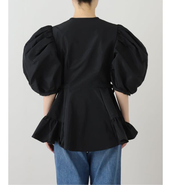IENA「leur logette/ルールロジェット bright taffta blouse ブラウス 0336」|シャツ・ブラウス|
