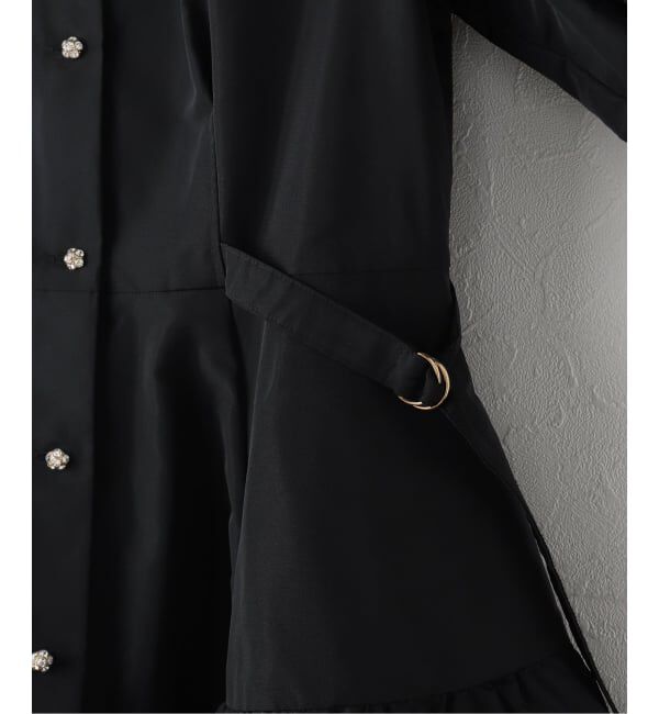 IENA「leur logette/ルールロジェット bright taffta blouse ブラウス 0336」|シャツ・ブラウス|