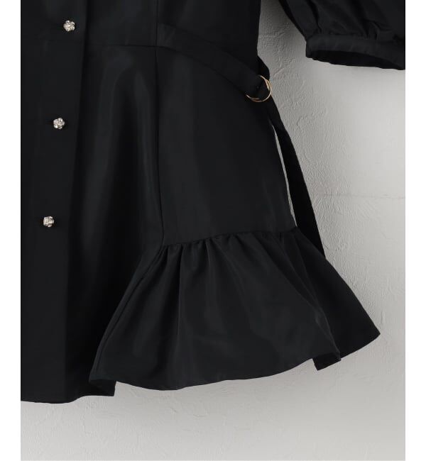 IENA「leur logette/ルールロジェット bright taffta blouse ブラウス 0336」|シャツ・ブラウス|