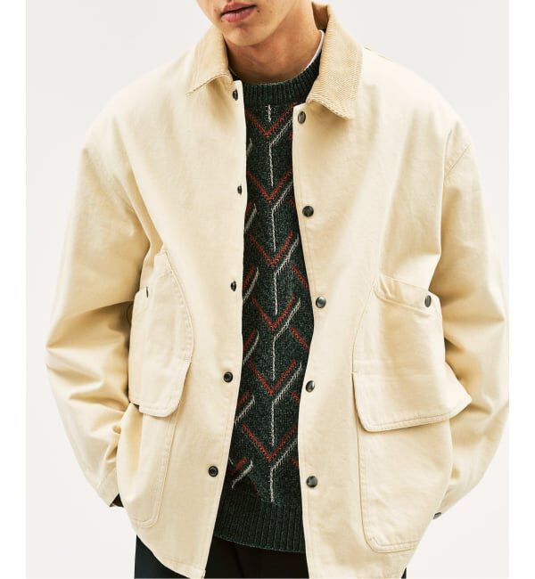 417 EDIFICE「《予約》コットンツイル ハンティング　ジャケット」|その他|