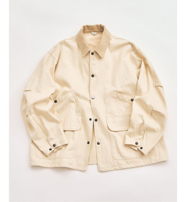 417 EDIFICE「《予約》コットンツイル ハンティング　ジャケット」|その他|ベージュ