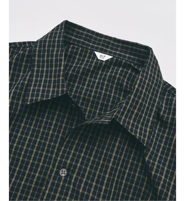 417 EDIFICE「《予約》マイクロチェック  シャツ」|シャツ・ブラウス|