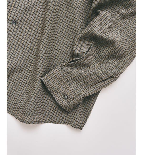 417 EDIFICE「《予約》マイクロチェック  シャツ」|シャツ・ブラウス|