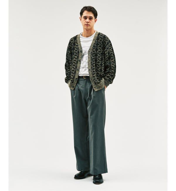 417 EDIFICE「《予約》インディゴジャガードカーディガン」|カーディガン|