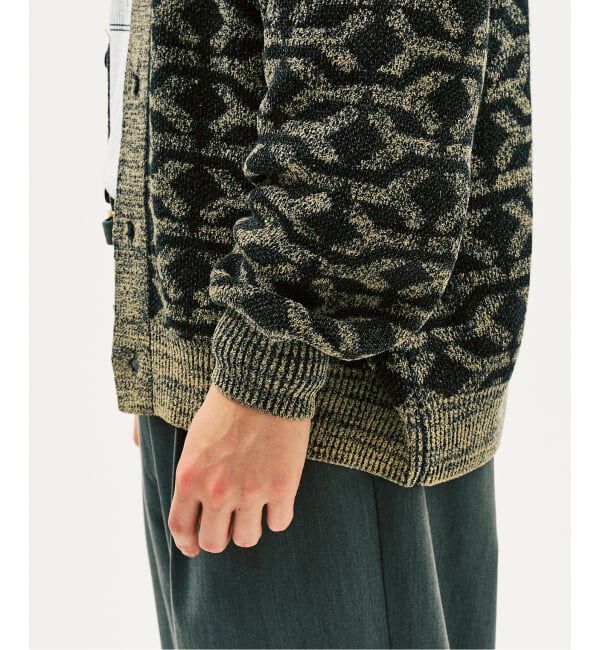 417 EDIFICE「《予約》インディゴジャガードカーディガン」|カーディガン|