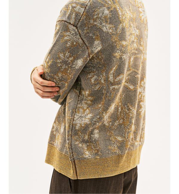 417 EDIFICE「《予約》インディゴジャガードカーディガン」|カーディガン|