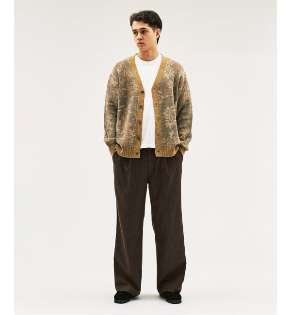 417 EDIFICE「《予約》インディゴジャガードカーディガン」|カーディガン|