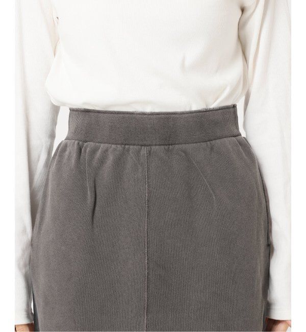 JOURNAL STANDARD「ピグメントスウェットクラッシュスカート」|スカート|