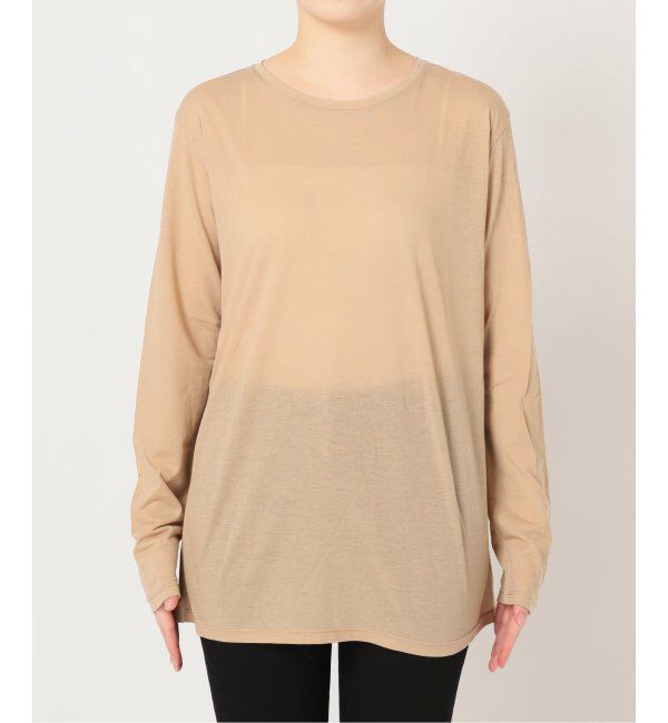 JOURNAL STANDARD「《追加2》クルーネックシアーロングTシャツ」|Tシャツ・カットソー|