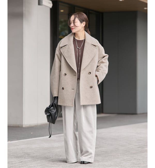 ウールアンゴラビックテーラーコート（JOURNAL STANDARD）｜ルミネの