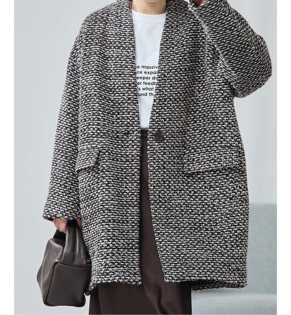 追加》SUPER140S/GIOLICA コクーンコート（journal standard L'essage