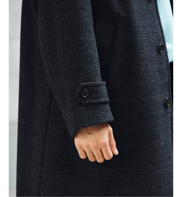 スーパー140 ウールモッサ オーバー マック コート（JOURNAL STANDARD