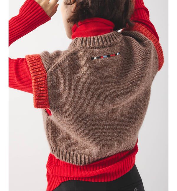 JOURNAL STANDARD「別注【Y.A.Acc】for JS Bicolor knit Vest」|ベスト・ジレ|