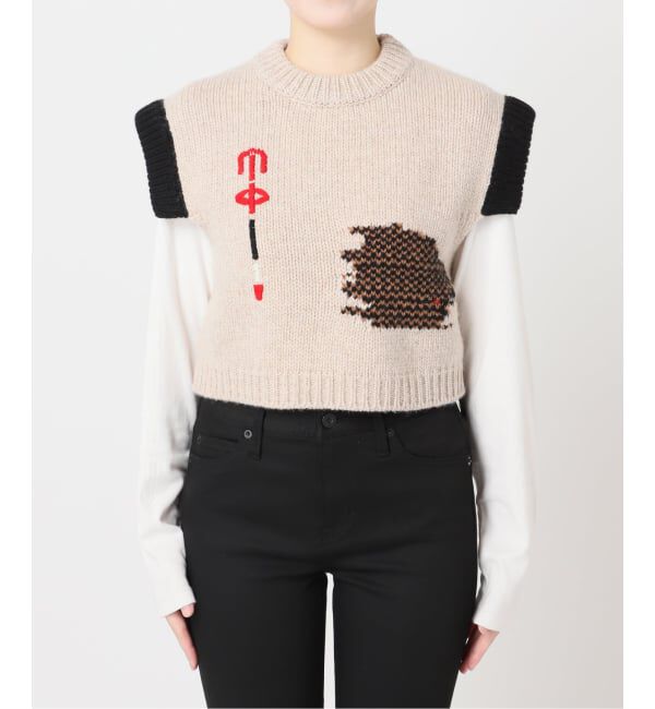 JOURNAL STANDARD「別注【Y.A.Acc】for JS Bicolor knit Vest」|ベスト・ジレ|