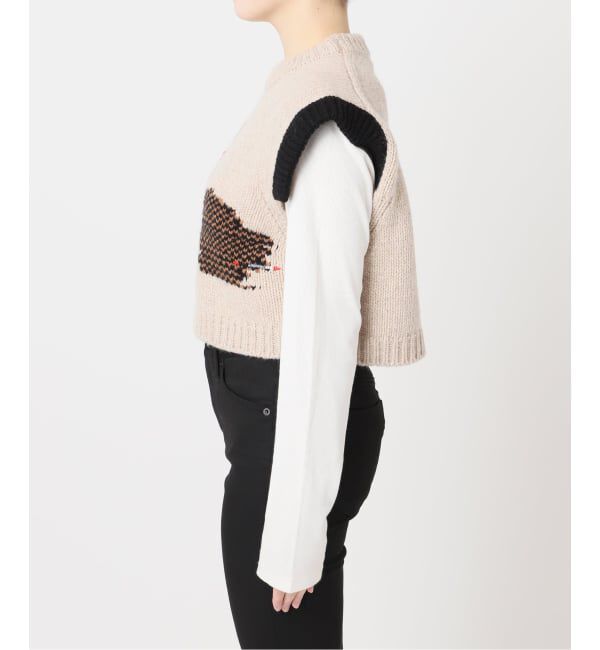 JOURNAL STANDARD「別注【Y.A.Acc】for JS Bicolor knit Vest」|ベスト・ジレ|