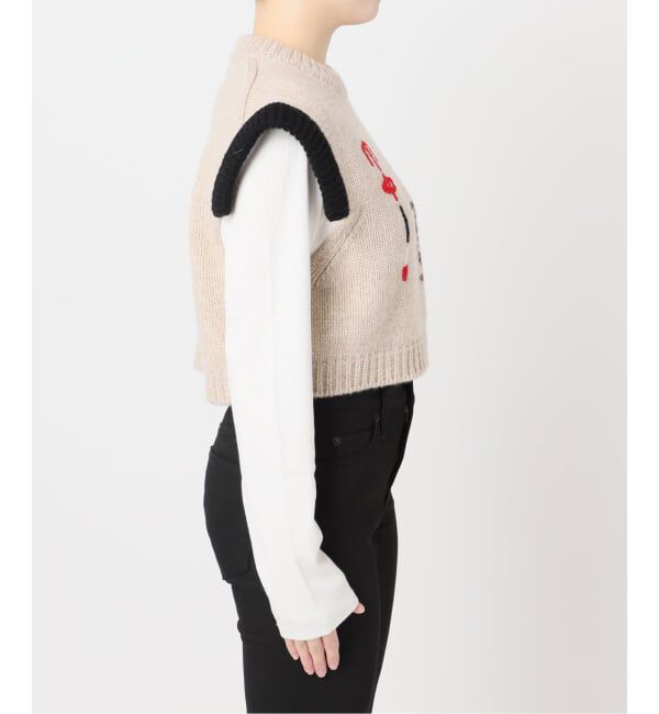 JOURNAL STANDARD「別注【Y.A.Acc】for JS Bicolor knit Vest」|ベスト・ジレ|