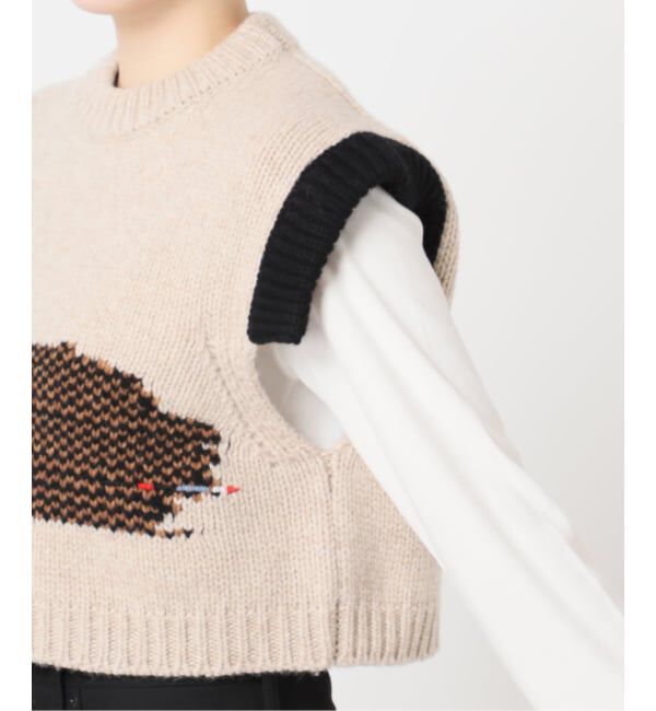 JOURNAL STANDARD「別注【Y.A.Acc】for JS Bicolor knit Vest」|ベスト・ジレ|