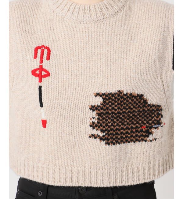 JOURNAL STANDARD「別注【Y.A.Acc】for JS Bicolor knit Vest」|ベスト・ジレ|