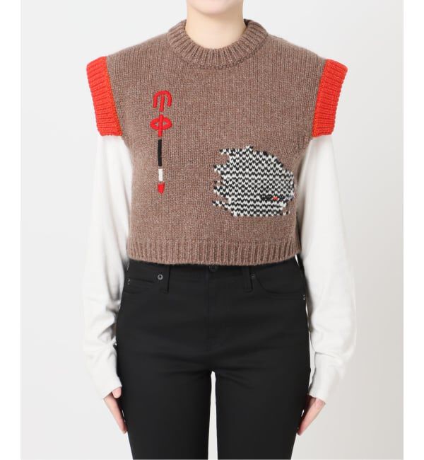 JOURNAL STANDARD「別注【Y.A.Acc】for JS Bicolor knit Vest」|ベスト・ジレ|