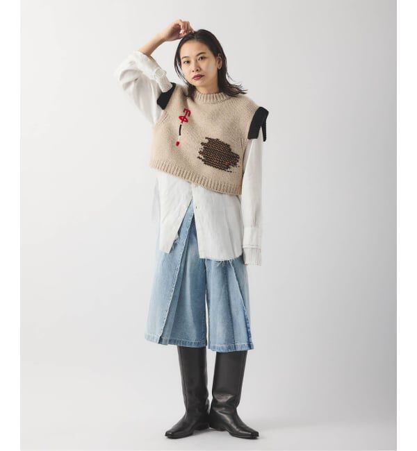 JOURNAL STANDARD「別注【Y.A.Acc】for JS Bicolor knit Vest」|ベスト・ジレ|