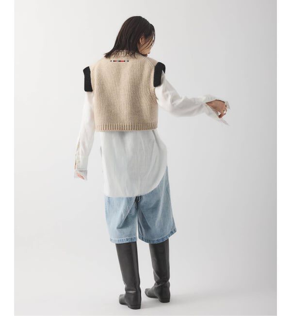JOURNAL STANDARD「別注【Y.A.Acc】for JS Bicolor knit Vest」|ベスト・ジレ|