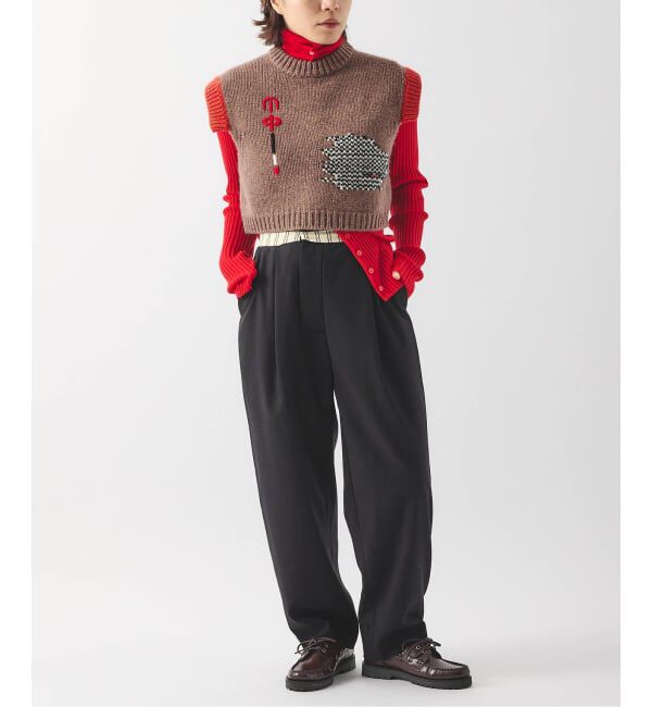 JOURNAL STANDARD「別注【Y.A.Acc】for JS Bicolor knit Vest」|ベスト・ジレ|