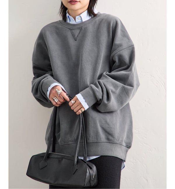 JOURNAL STANDARD「《追加予約》【STAR＆STRIPE】 ガゼットツキオーバーFITスウェット」|スウェット・ジャージ|グレー