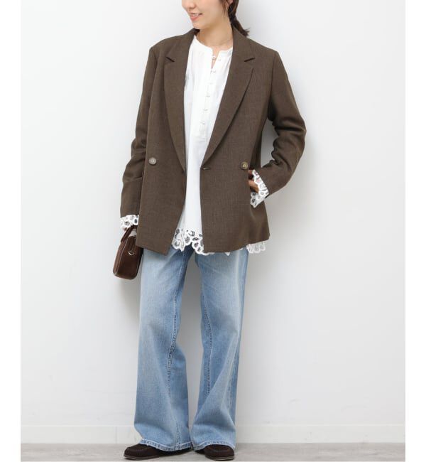 JOURNAL STANDARD relume「《WEB限定追加予約》エンブロイダリーブラウス」|シャツ・ブラウス|