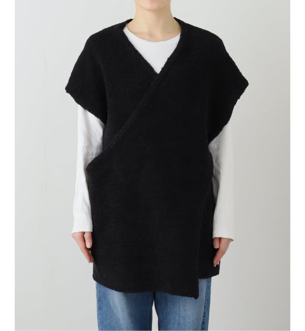 journal standard luxe「MIXヤーンフロントクロスベスト」|ベスト・ジレ|