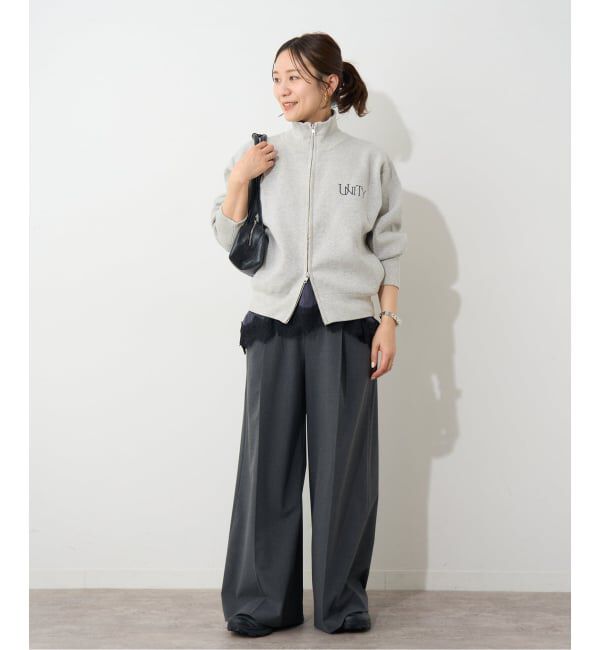 JOURNAL STANDARD「《追加2》バックロゴダブルジップカーディガン」|カーディガン|