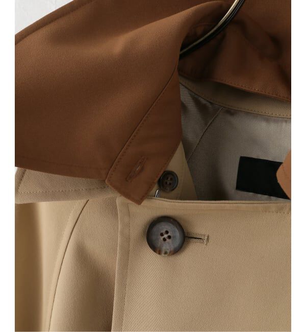 JOURNAL STANDARD「ポリエステルギャバダブルカラートレンチコート」|トレンチコート|