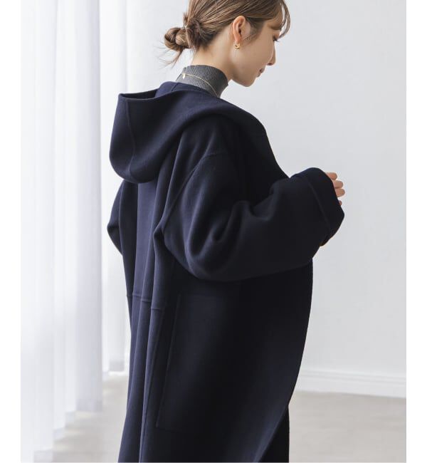 追加》Super160sリバーフーディーコート（NOBLE）｜ルミネの