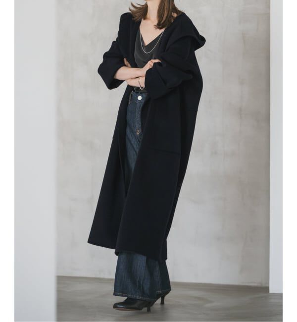 追加》Super160sリバーフーディーコート（NOBLE）｜ルミネの