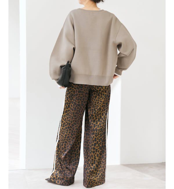 Spick and Span「《新色有り / 追加予約》メタルボタンヘンリーネックニット」|ニット・セーター|