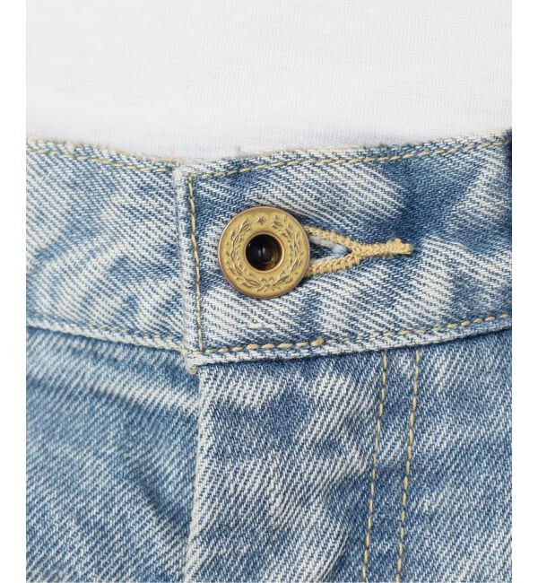Spick and Span「《WEB限定 / 追加予約》5 1/2 TUCKBARREL DENIM」|デニム|