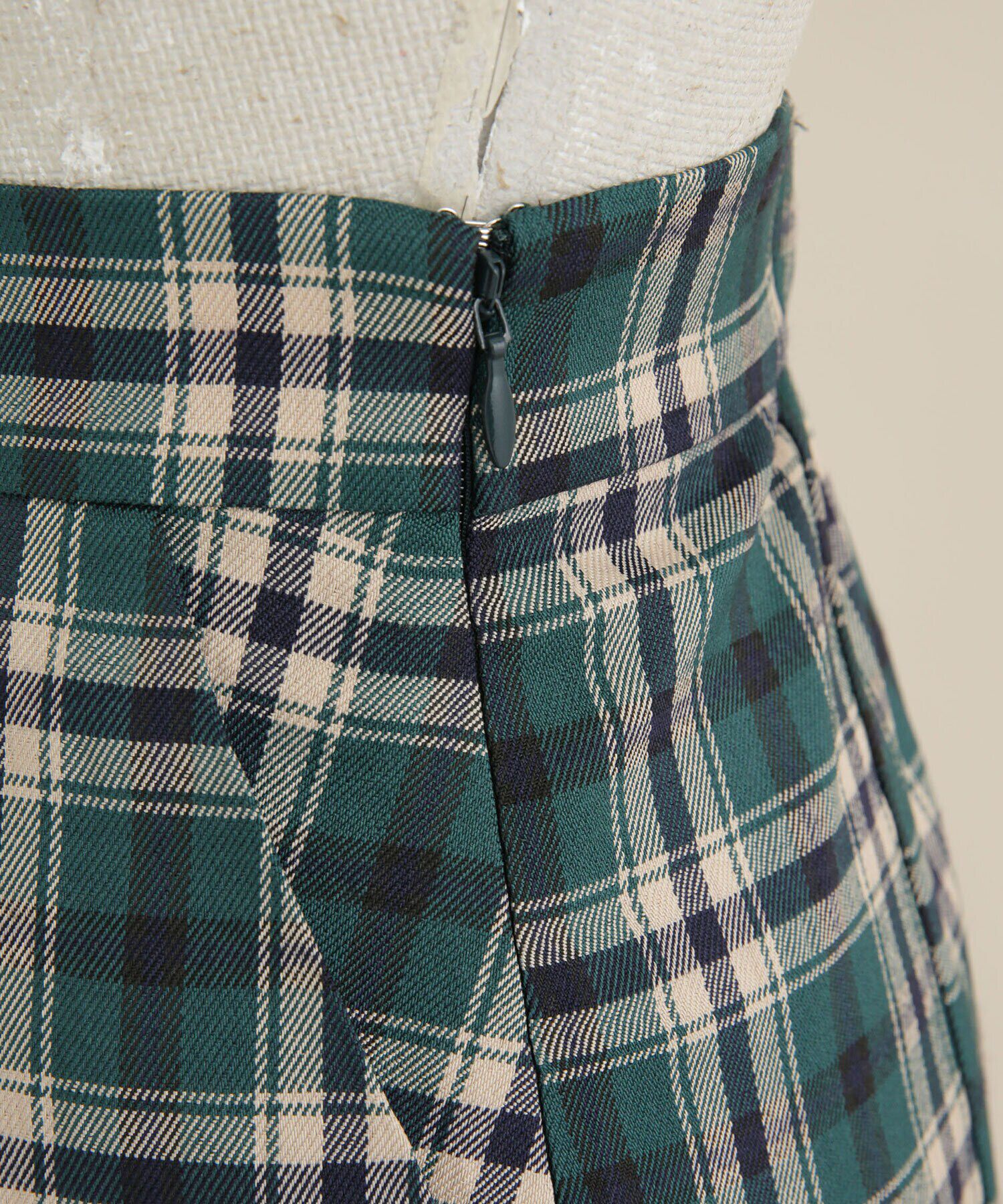 nano･universe「LB.04/ストレートシルエットチェック柄スカート」|スカート|