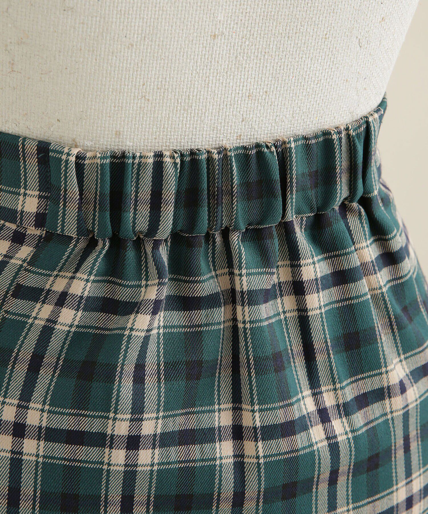 nano･universe「LB.04/ストレートシルエットチェック柄スカート」|スカート|