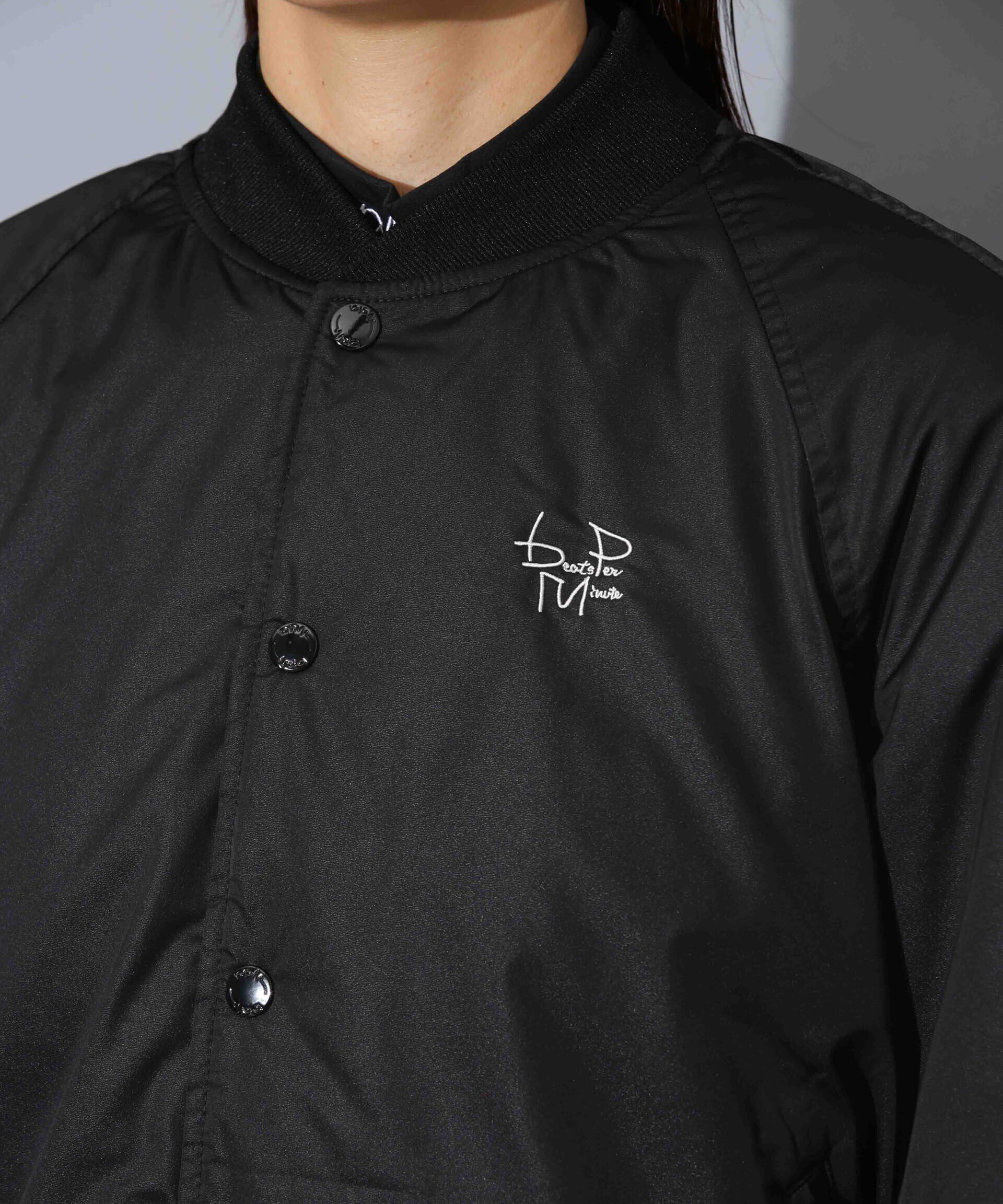 nano･universe「beats per minute/ナイロンサテンスタジャン」|ブルゾン・スタジャン|