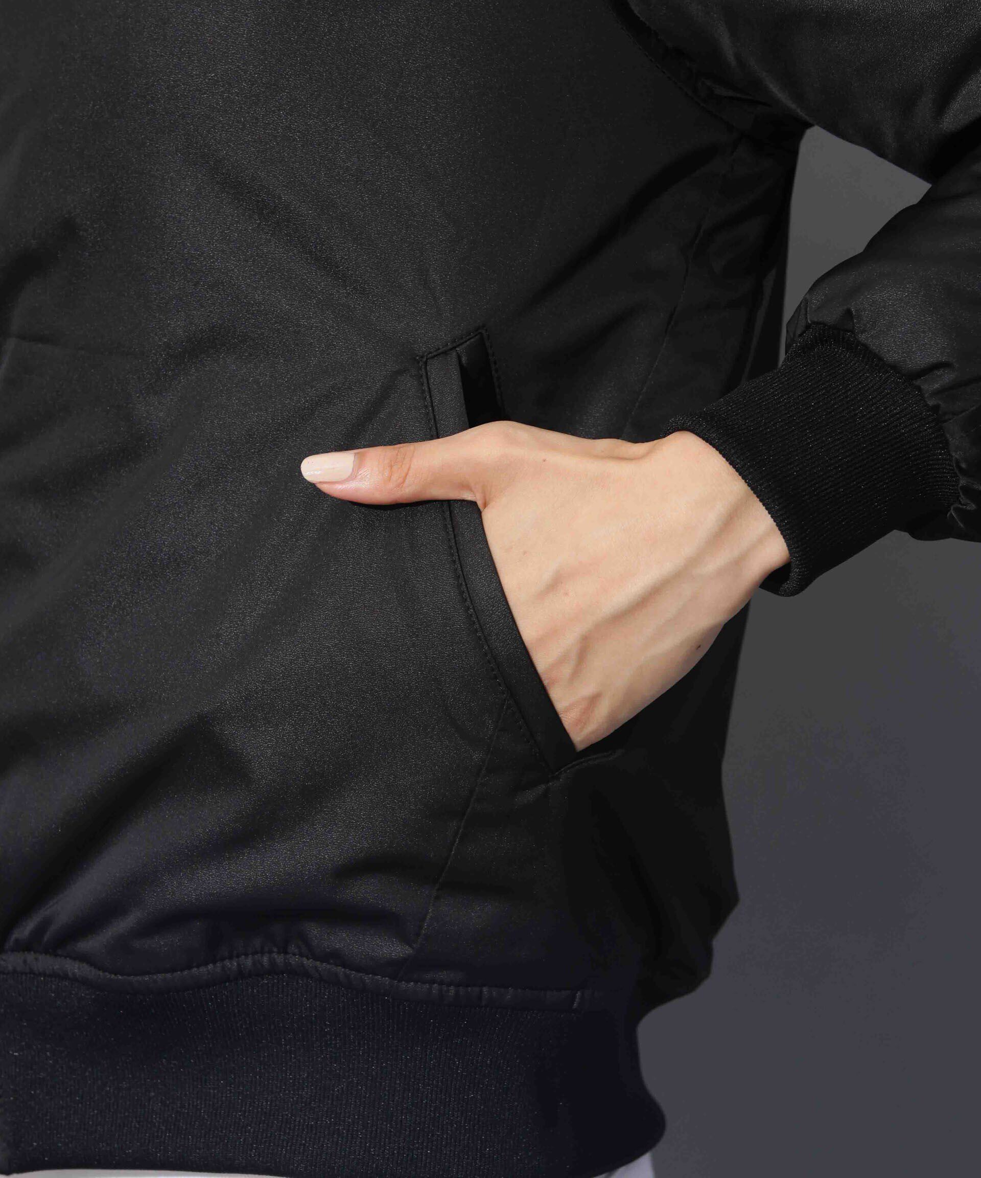 nano･universe「beats per minute/ナイロンサテンスタジャン」|ブルゾン・スタジャン|