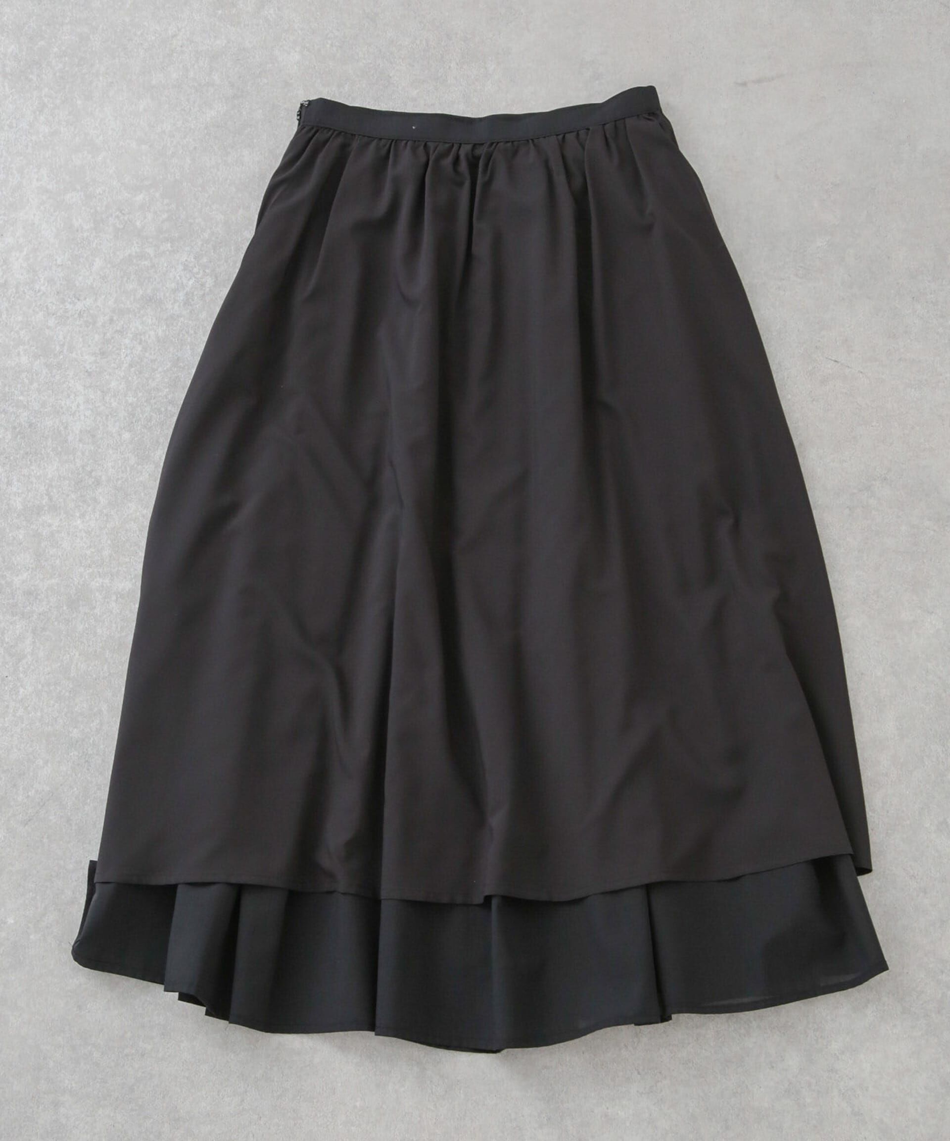 nano･universe「レオファインギャザーフレアスカート（セットアップ可）」|スカート|