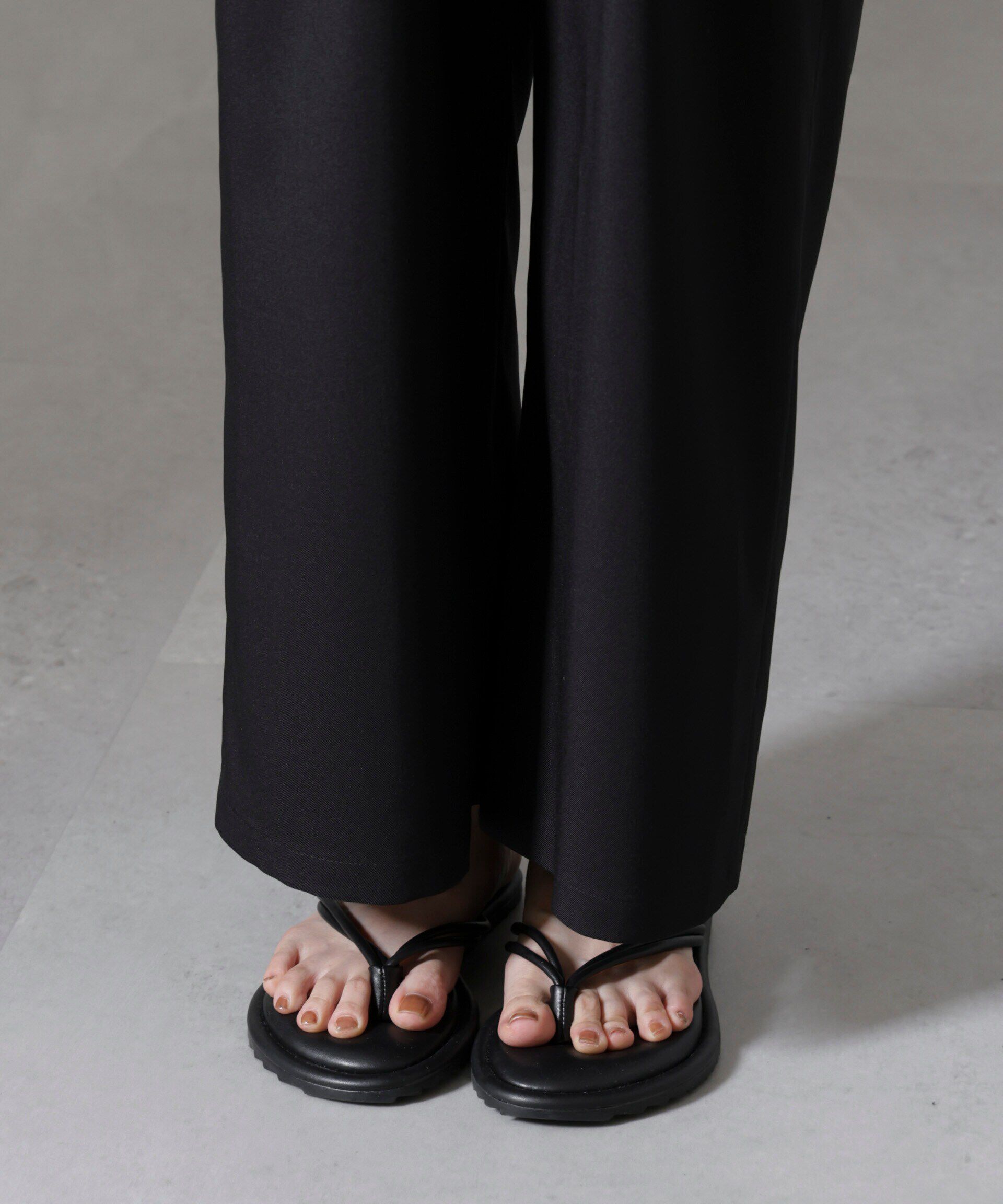 nano･universe「フリルスリーブオールインワン」|ワンピース|