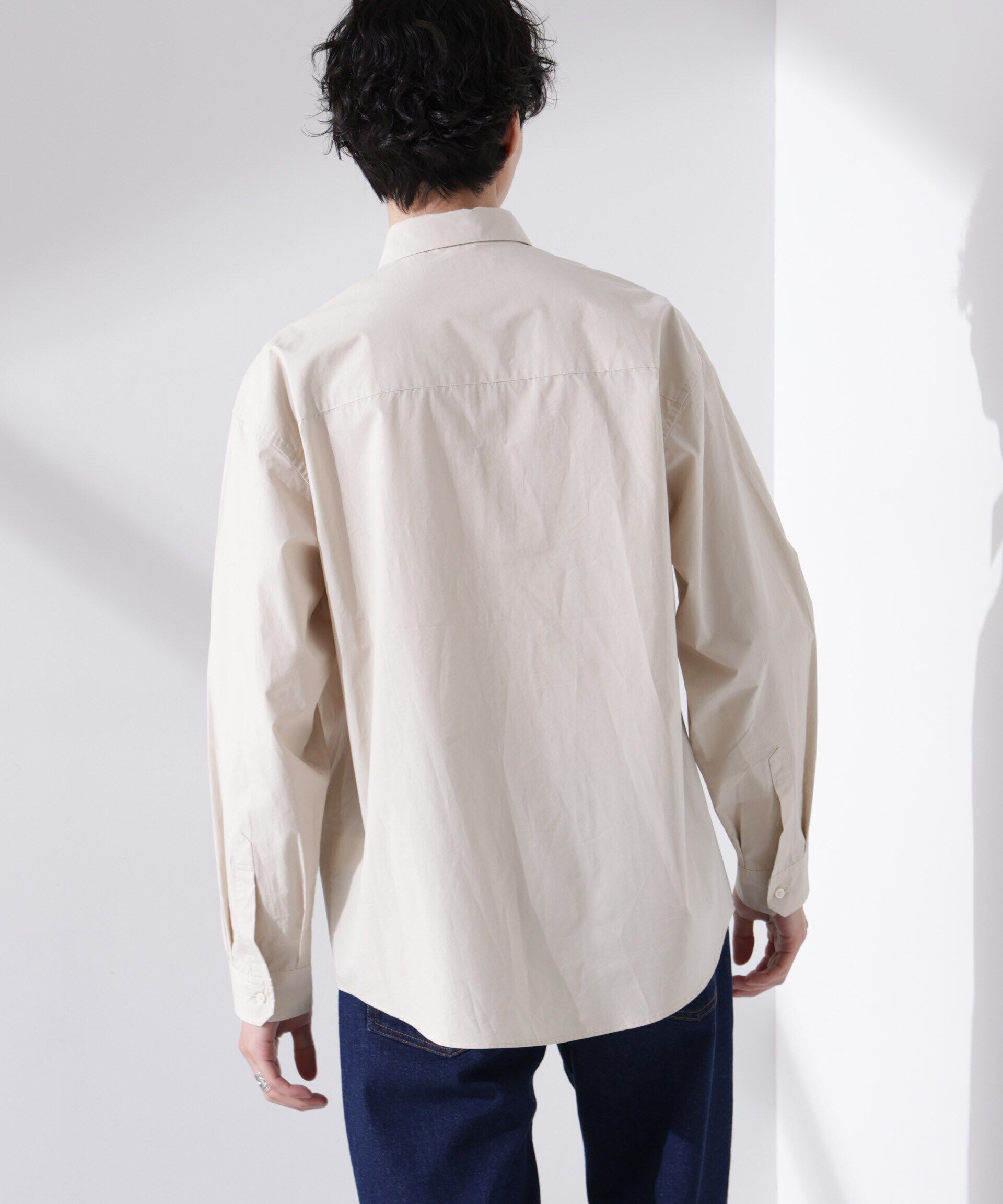 nano･universe「「大人のワイドシャツ」レギュラーカラー 長袖」|シャツ・ブラウス|