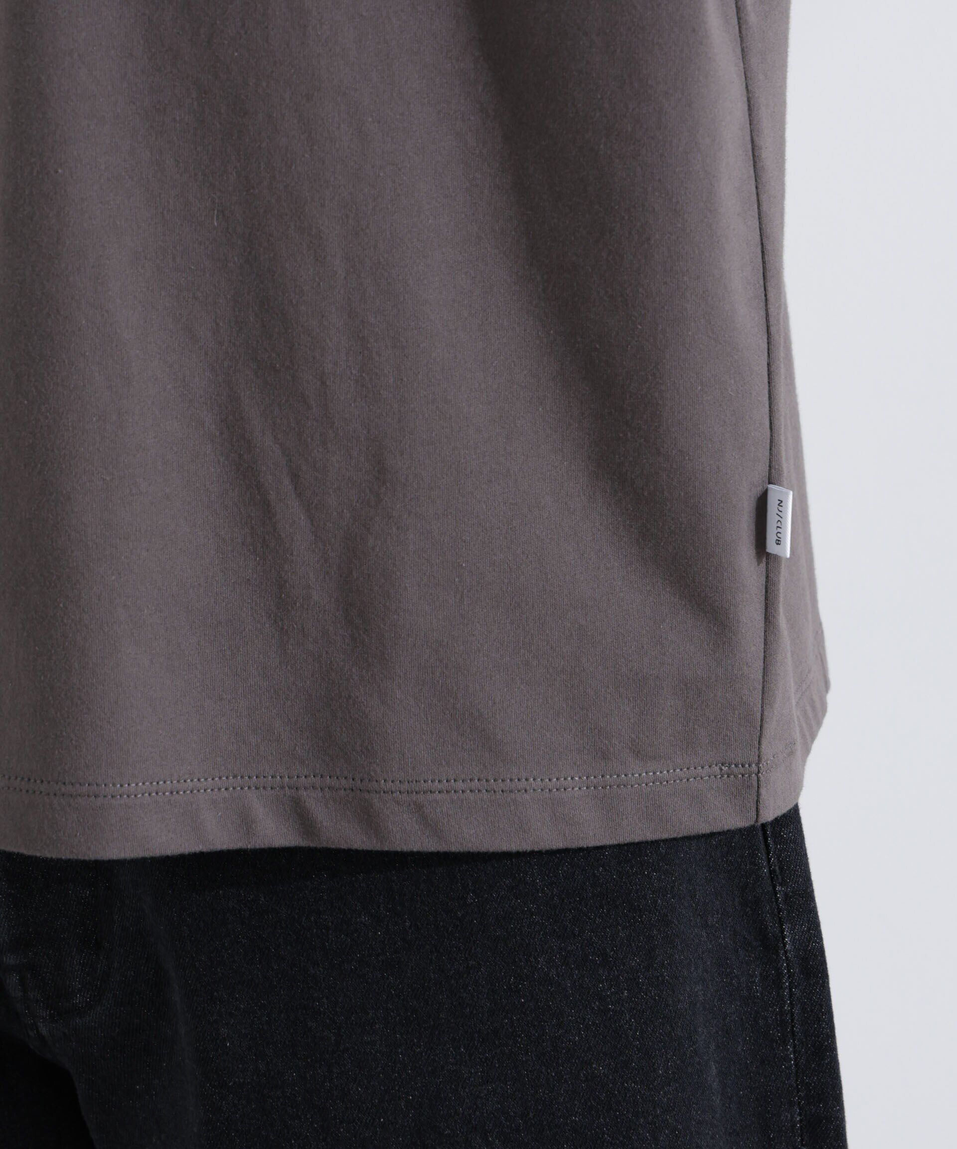 nano･universe「｢NJ/CLUB｣ ロゴプリントロングスリーブTシャツ」|Tシャツ・カットソー|