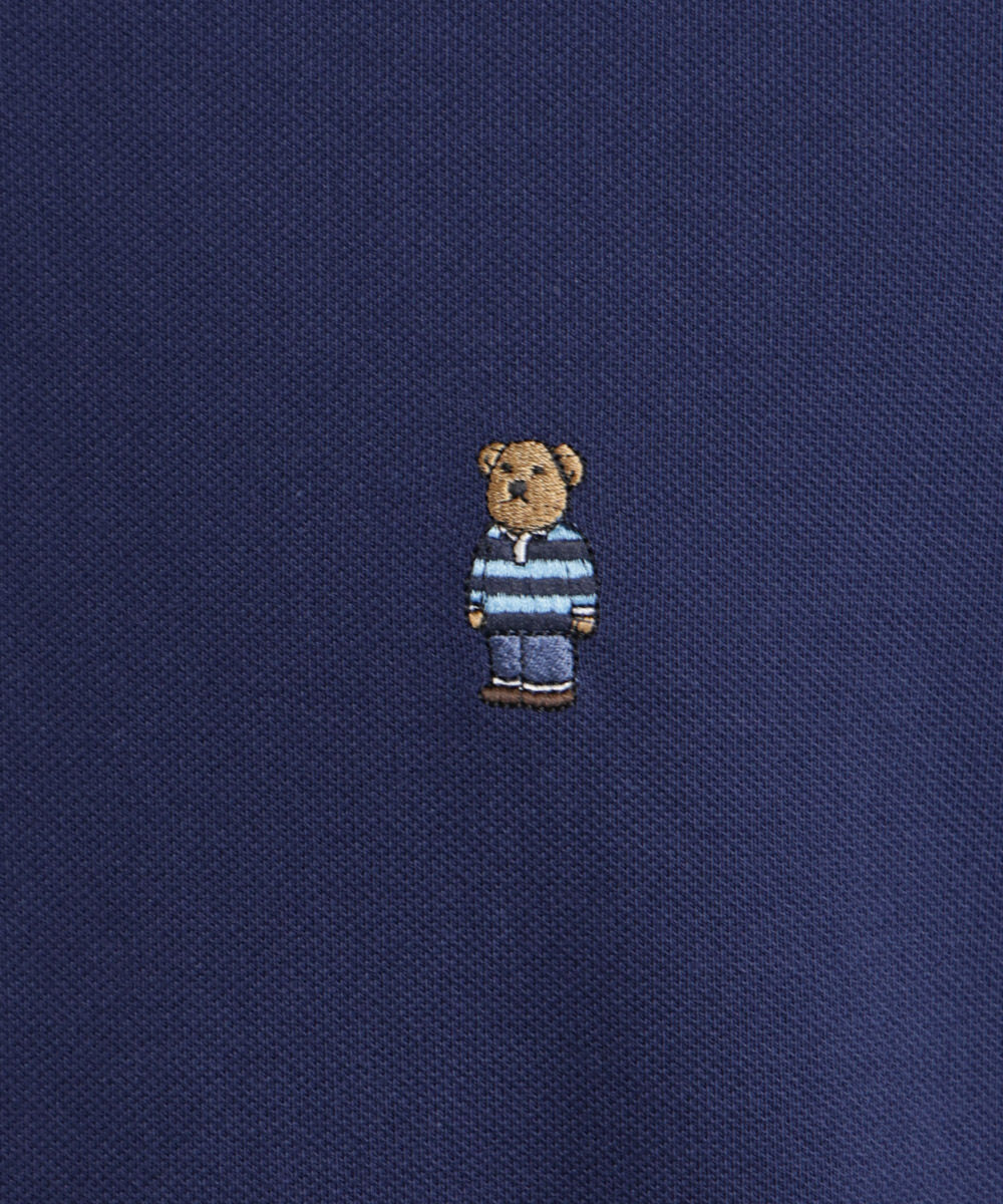 nano･universe「ナノベア鹿の子ポロシャツ 半袖」|Tシャツ・カットソー|