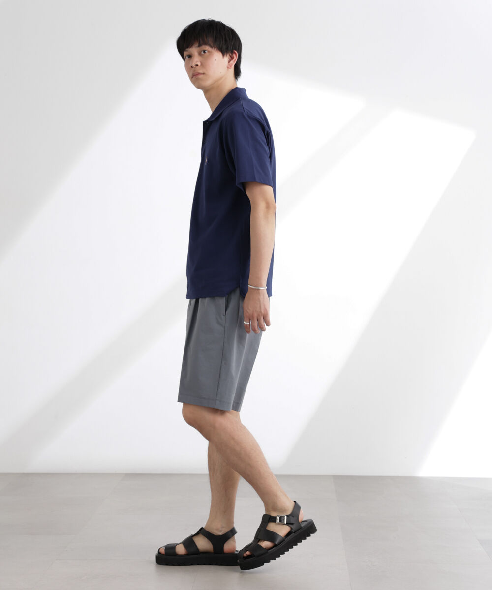 nano･universe「ナノベア鹿の子ポロシャツ 半袖」|Tシャツ・カットソー|