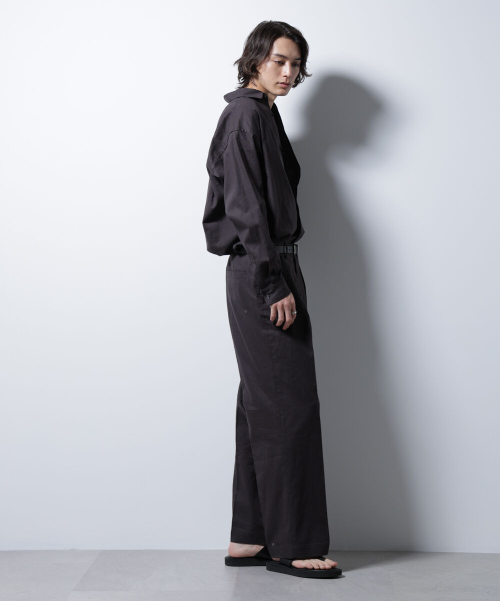 nano･universe「「BELGIUM LINEN FABRICS」リネンコットンレギュラーシャツ」|シャツ・ブラウス|