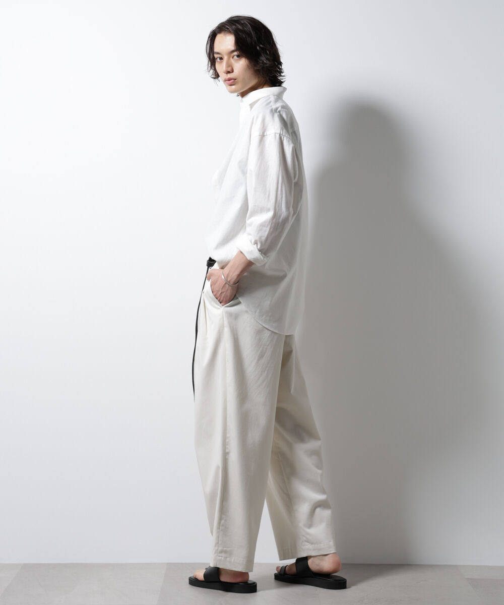 nano･universe「「BELGIUM LINEN FABRICS」リネンコットンレギュラーシャツ」|シャツ・ブラウス|