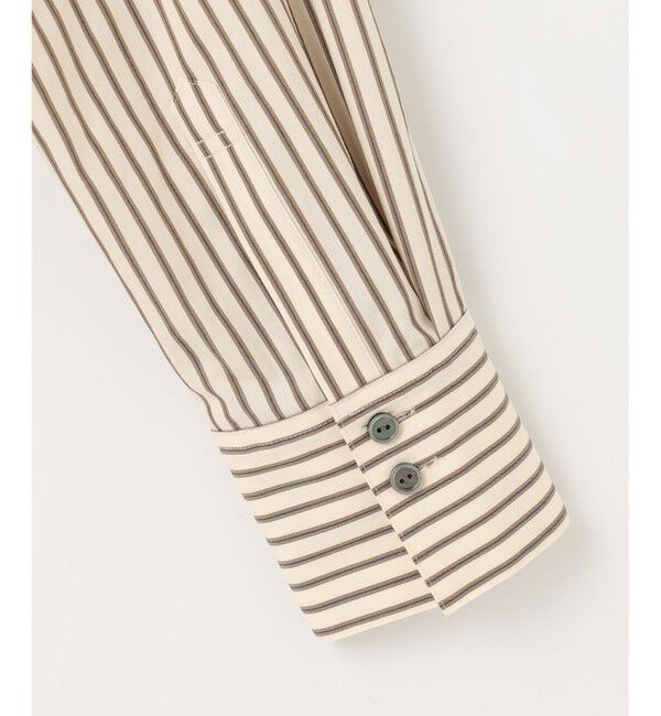 組曲「【ボウタイ付き】コンパクトシャーティング ストライプシャツ」|シャツ・ブラウス|