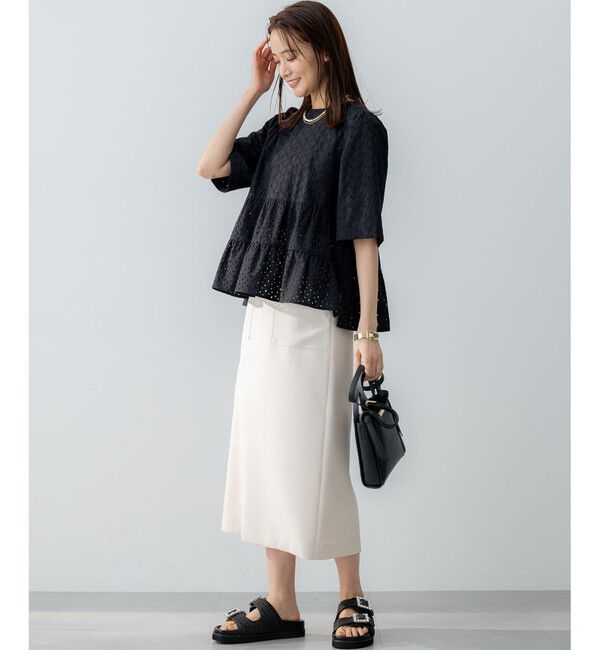 組曲「【WEB限定】オシャクロスタイト スカート」|スカート|